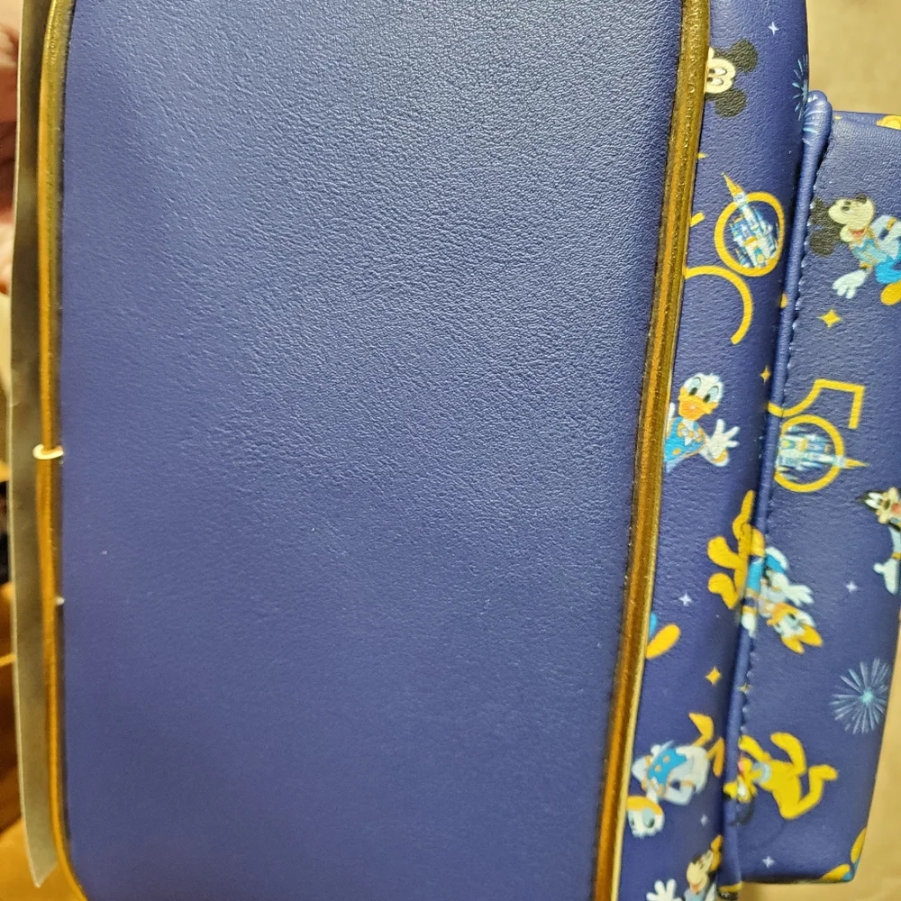 Mickey Mouse & Friends Loungefly Backpack Walt Disney World 50th Anniversary/ear - Picture 7 of 16